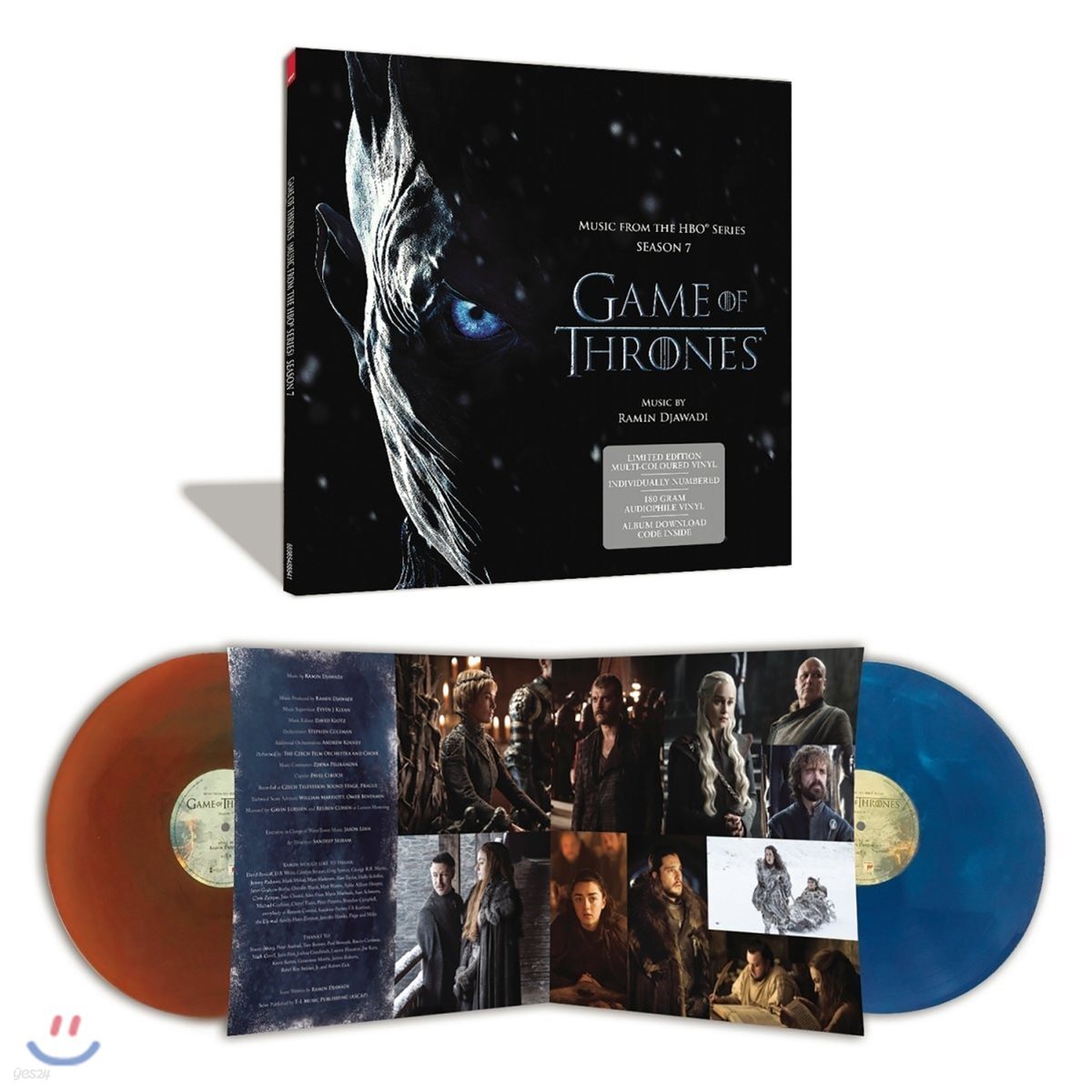 왕좌의 게임 시즌7 드라마음악 (Game Of Thrones Season 7 OST by Ramin Djawadi) [멀티 컬러 2LP]