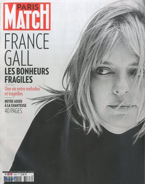 Paris Match (주간) : 2018년 01월 11일