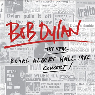 Bob Dylan — Real Royal Albert Hall 1966 Concert (Gatefold) 앨범 커버