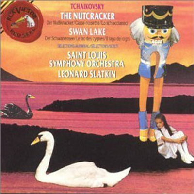Ű : ȣα ,  ȣ - ̶Ʈ (Tchaikovsky : Nutcracker, Swan Lake - Highlights)(CD) - Leonard Slatkin
