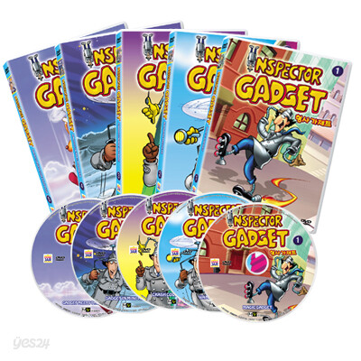 형사 가제트 INSPECTOR GADGET 5종세트