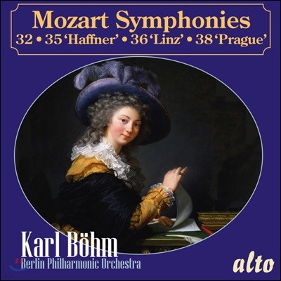Karl Bohm Ʈ:  32, 35 '', 36 '', 38 '' (Mozart: Symphonies K318, K385 'Haffner', K425 'Linz' & K504 'Prague')