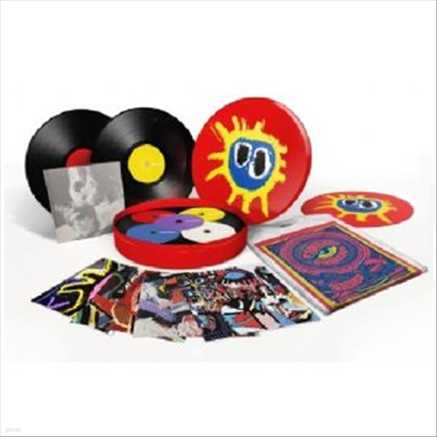 Primal Scream - Screamadelica: 20th Anniversary Limited Collection (4CD+2LP+DVD+T-Shirt+50 Page Perfect Bound Book)(Boxset)