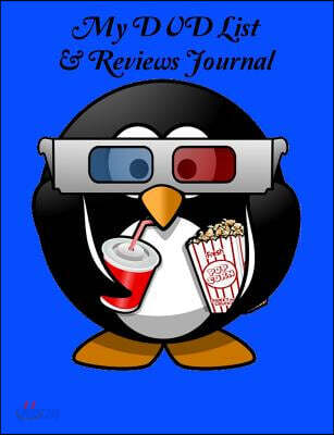 DVD Listing and Reviews Journal, Wide Ruled, 100 Sheets/200 Pages, 9.75 X 7.5