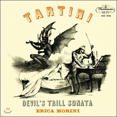 Giuseppe Tartini,Erica Morini,Leon Pommers — Erica Morini 타르티니: 악마의 트릴 소나타 (Tartini: Devil's Trill Sonata) 앨범 커버