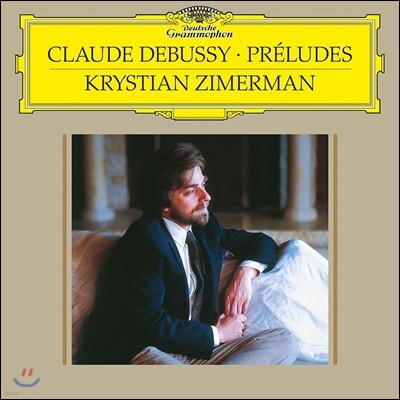 Krystian Zimerman,Claude Debussy — Krystian Zimerman 드뷔시: 전주곡 1, 2권 - 크리스티안 지메르만 앨범 커버