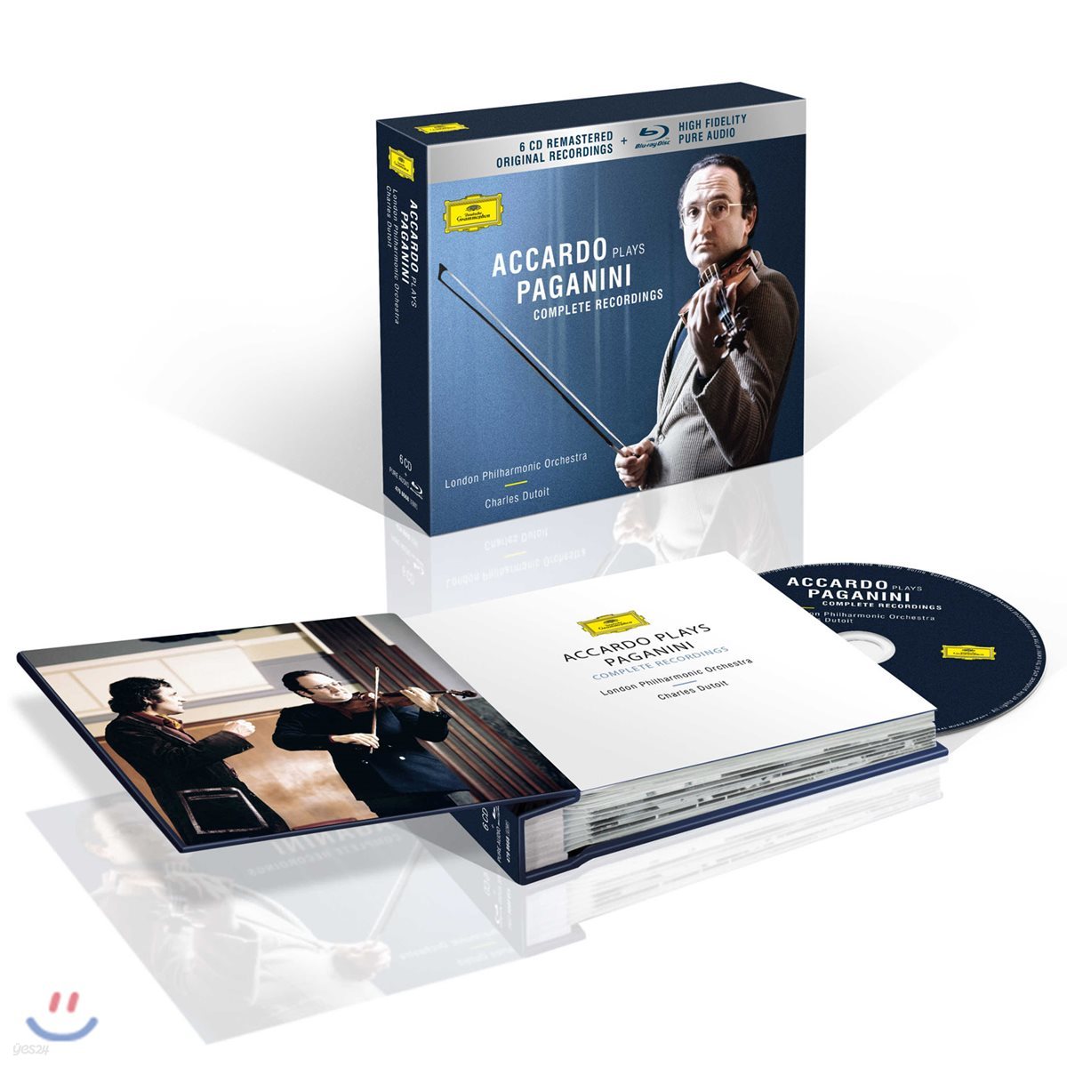 Salvatore Accardo 아카르도의 파가니니 녹음 전집 (Accardo Plays Paganini - Complete Recordings)