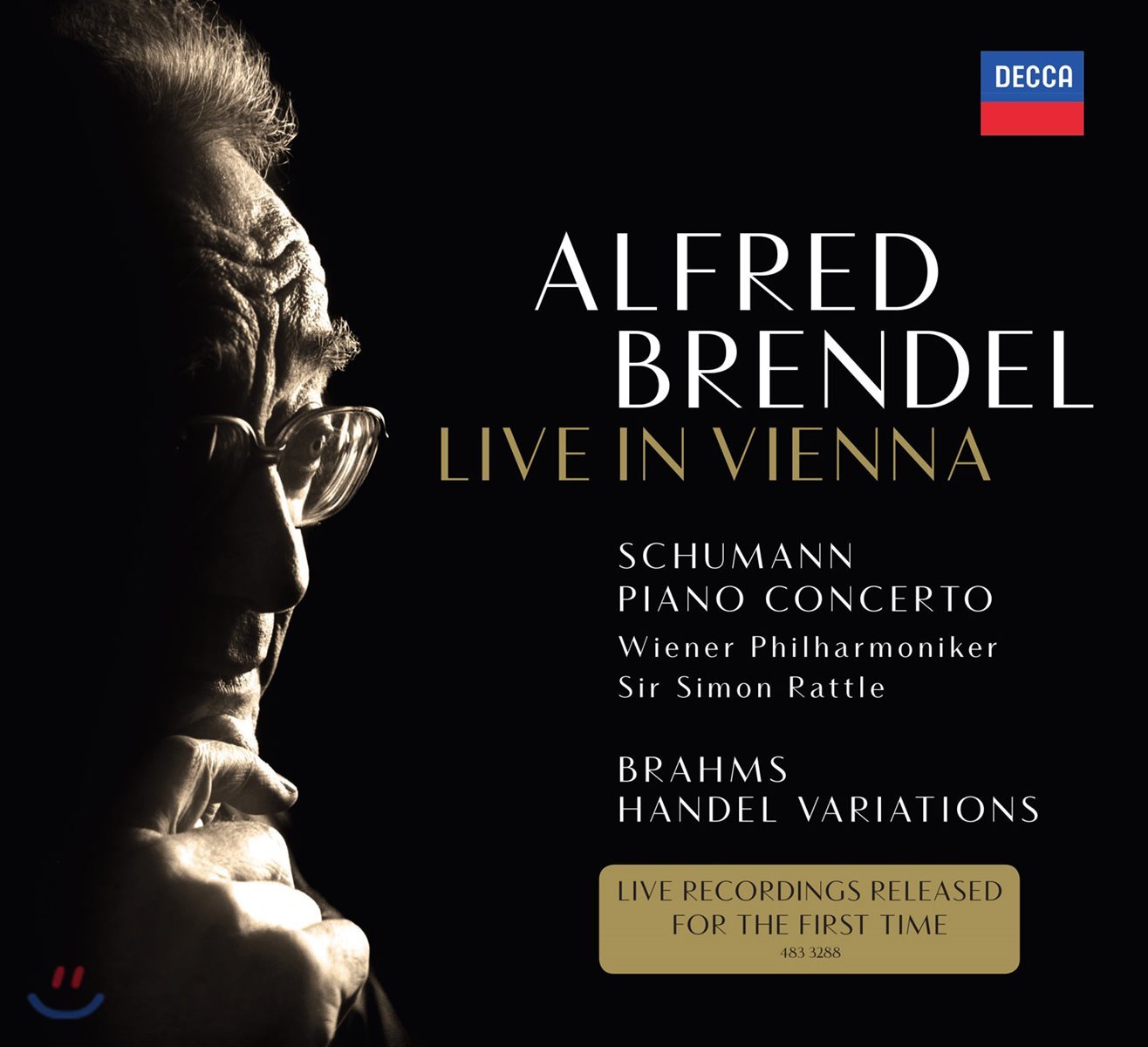 Alfred Brendel 알프레드 브렌델 오스트리아 방송 미발매 녹음 - 슈만: 협주곡 / 브람스: 헨델 변주곡 (Live in Vienna - Schumann / Brahms)