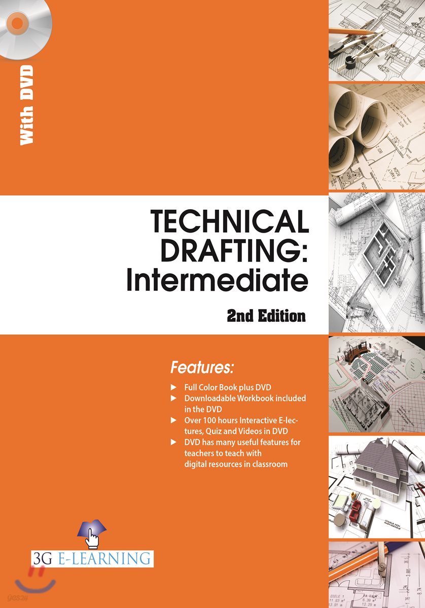 TECHNICAL DRAFTING : Intermediate (2nd Edition) (Book with DVD)  