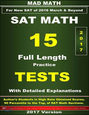 2017 New SAT Math 15 Tests