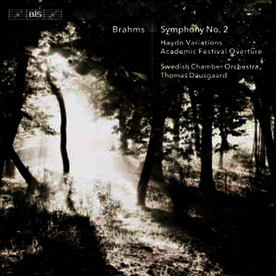 브람스: 교향곡 2번 & 하이든 주제에 의한 변주곡 (Brahms: Symphony No.2 & Variations on a theme by Haydn) (SACD Hybrid) - Thomas Dausgaard