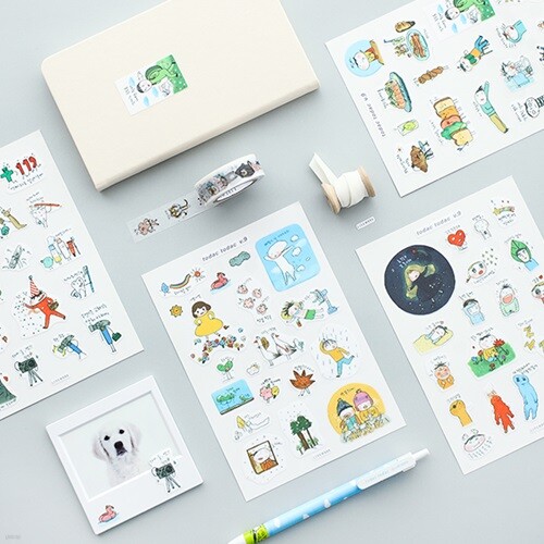 토닥토닥 리무버블 스티커 v.9