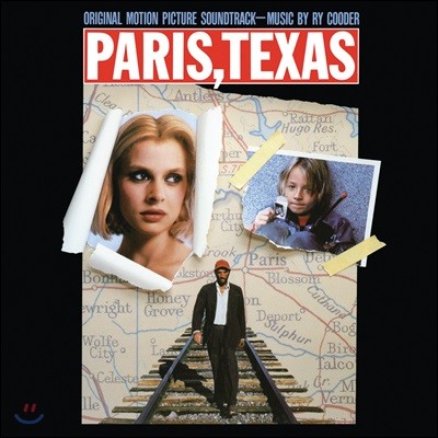 Tom Tom Club — 파리, 텍사스 영화음악 (Paris, Texas OST by Ry Cooder) 앨범 커버