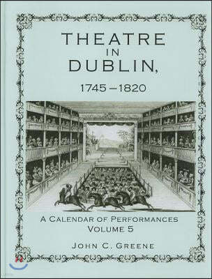 Theatre in Dublin, 1745-1820: A Calendar of Performances