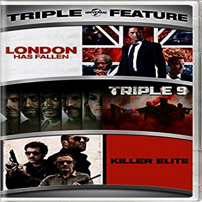 London Has Fallen / Triple 9 / Killer Elite (런던 해즈 폴른/킬러 엘리트)(지역코드1)(한글무자막)(DVD)