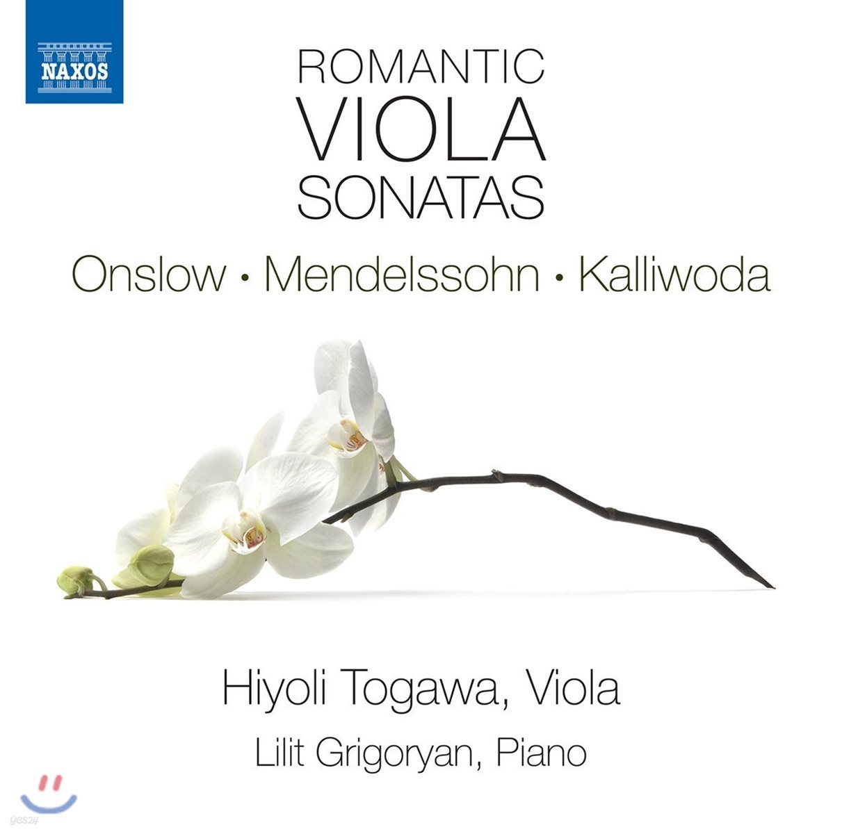 Hiyoli Togawa 낭만주의 시대 비올라 소나타 작품집 - 온슬로 / 멘델스존 / 칼리보다 (Romantic Viola Sonatas)