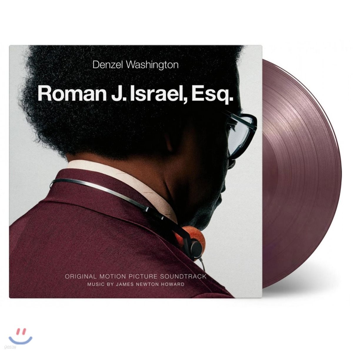 로만 J. 이스라엘 Esq 영화음악 (Roman J. Israel, Esq. OST by James Newton Howard 제임스 뉴튼 하워드) [퍼플 & 골드 믹스 컬러 LP]