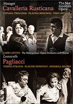 Placido Domingo ī : ī߷ 罺Ƽī / ī߷ : ȸġ (Mascagni: Cavalleria Rusticana / Ruggero Leoncavallo: Pagliacci (Pietro Mascagni, Ruggero Leoncavallo) DVD
