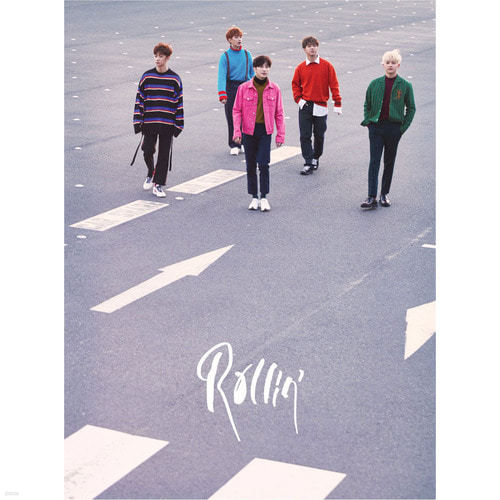 [주로파] 비원에이포 (B1A4) / 미니앨범 7집 : Rollin’ [Gray ver.]