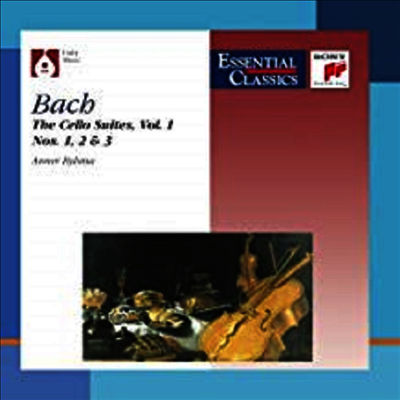 바흐 : 무반주 첼로 조곡 1-3번 (Bach : Suites for Violoncello Solo BWV 1007-1009) (CD-R) - Anner Bylsma