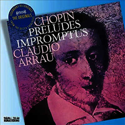 쇼팽 : 전주곡집 (Chopin : Preludes)(CD) - Claudio Arrau