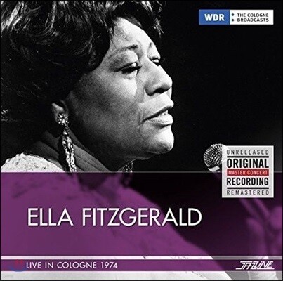 Ella Fitzgerald — Live in Cologne 1974 앨범 커버