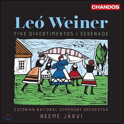Neeme Jarvi  ̳׸: 5 𺣸Ƽ,  (Leo Weiner: Five Divertimentos, Serenade Op.3)