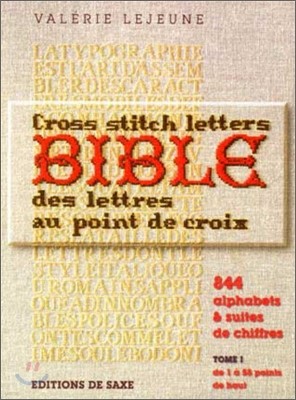 La bible des lettres au point de croix