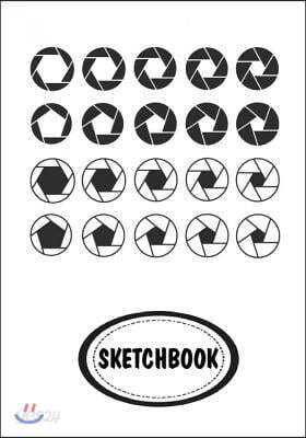 Sketchbook: Shutter: 110 Pages of 7 x 10 Blank Paper for Drawing (Sketchbooks)