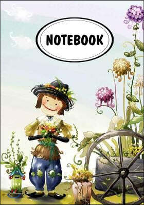 Notebook: Dot-Grid, Graph Grid, Lined, Blank Paper: Painting Man: Journal Diary, 110 Pages, 7 X 10 (Notebook Journal)