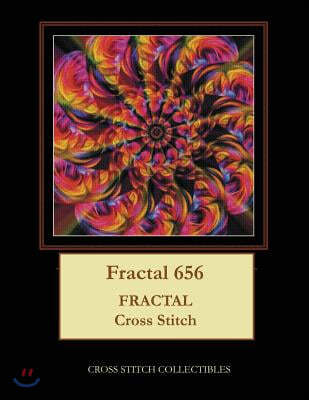Fractal 656: Fractal Cross Stitch Pattern
