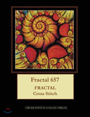 Fractal 657: Fractal Cross Stitch Pattern