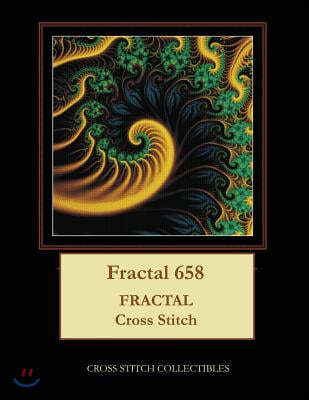 Fractal 658: Fractal Cross Stitch Pattern