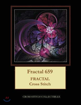 Fractal 659: Fractal Cross Stitch Pattern