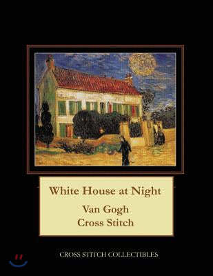 White House at Night: Van Gogh Cross Stitch Pattern