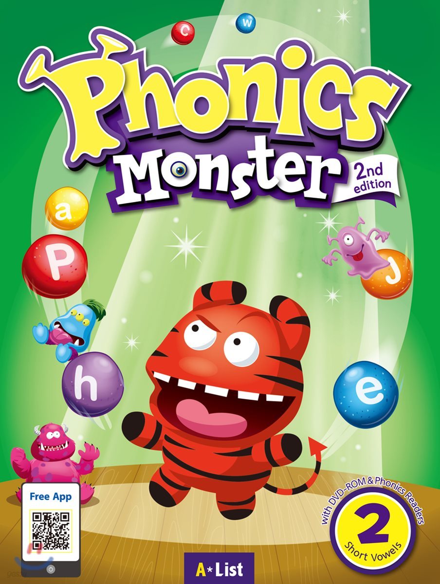 Phonics Monster 2 : Student Book, 2/E