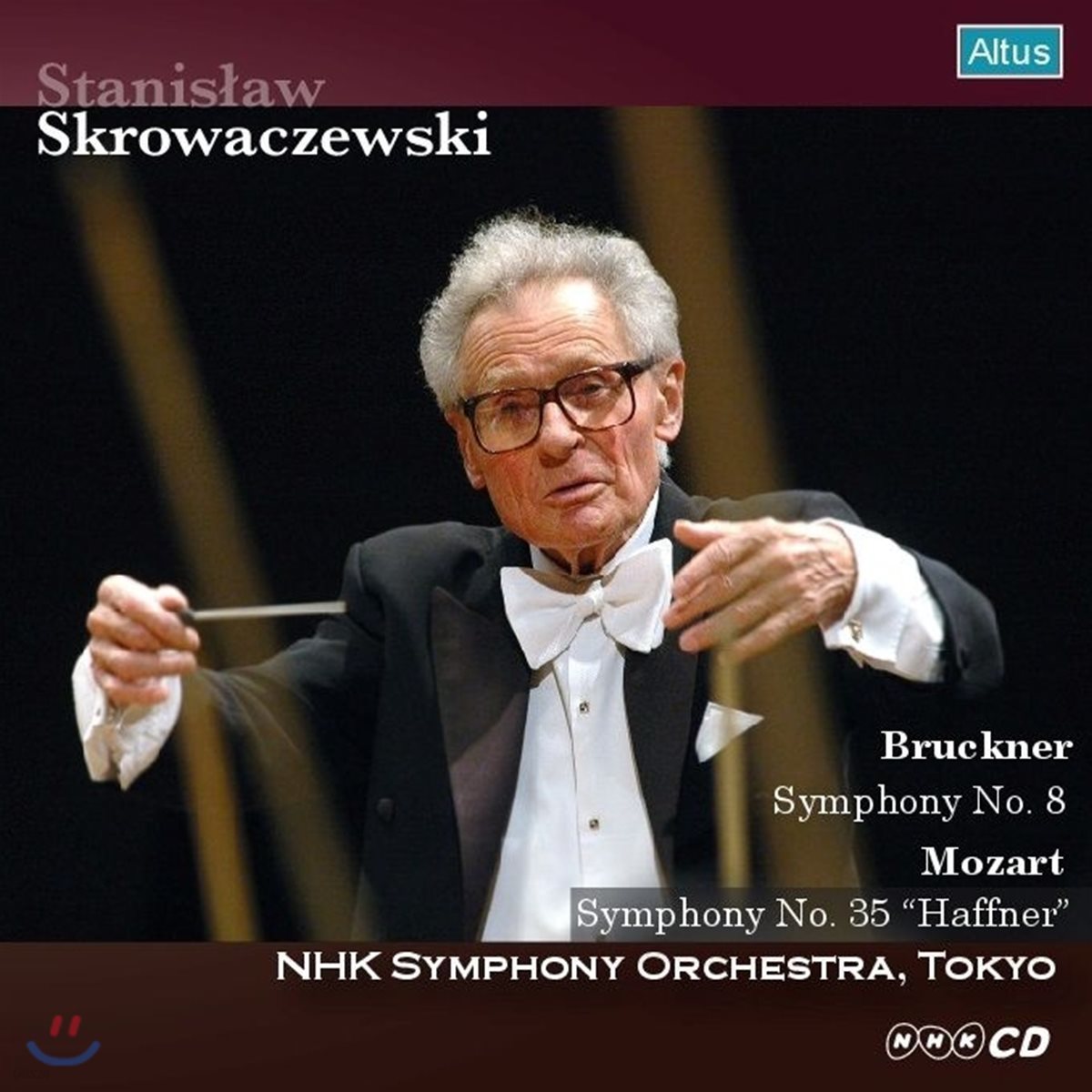 Stanislaw Skrowaczewski 모차르트: 교향곡 35번 &#39;하프너&#39; / 브루크너: 교향곡 8번 (Bruckner: Symphony No. 8 / Mozart: Symphony No. 35 &#39;Haffner&#39;)