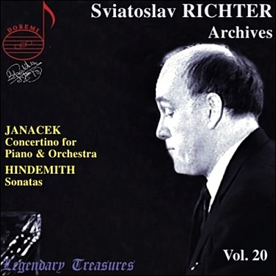 佽 ׸ ī̺ 20 - ߳üũ / Ʈ (Sviatoslav Richter Archives Vol.20 - Janacek / Hindemith)