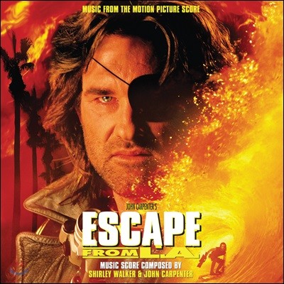 Shirley Walker, John Carpenter — LA 탈출 영화음악 (Escape From L.A. OST) 앨범 커버