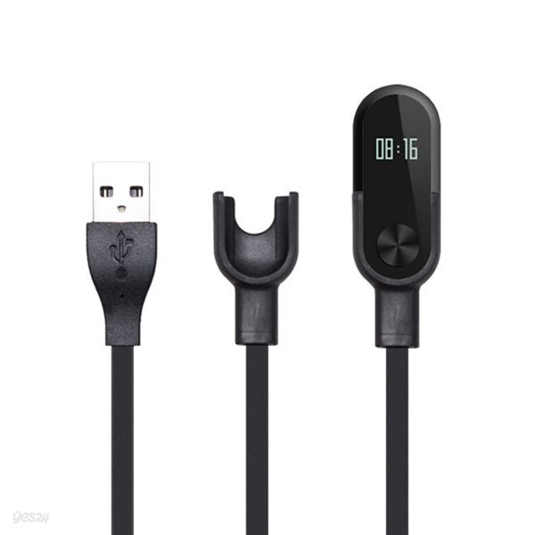 [다린] 샤오미 미밴드2 케이블 USB 충전 플랫