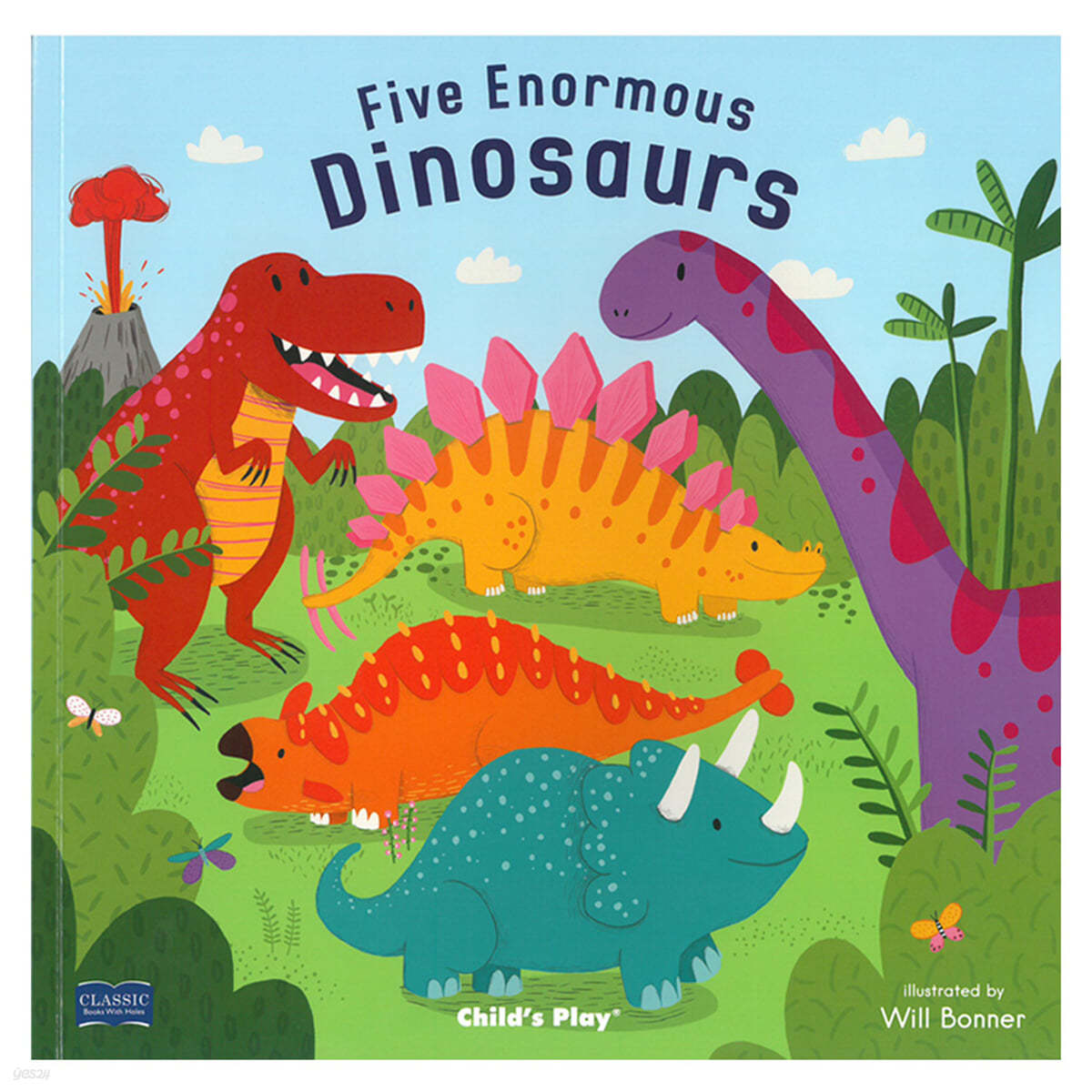 Five Enormous Dinosaurs