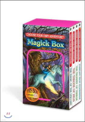 Choose Your Own Adventure 4-Book Boxed Set Magick Box (the Magic of the Unicorn, the Throne of Zeus, the Trumpet of Terror, Forecast from Stonehenge)