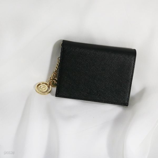 D.LAB Minette Half Wallet - Black