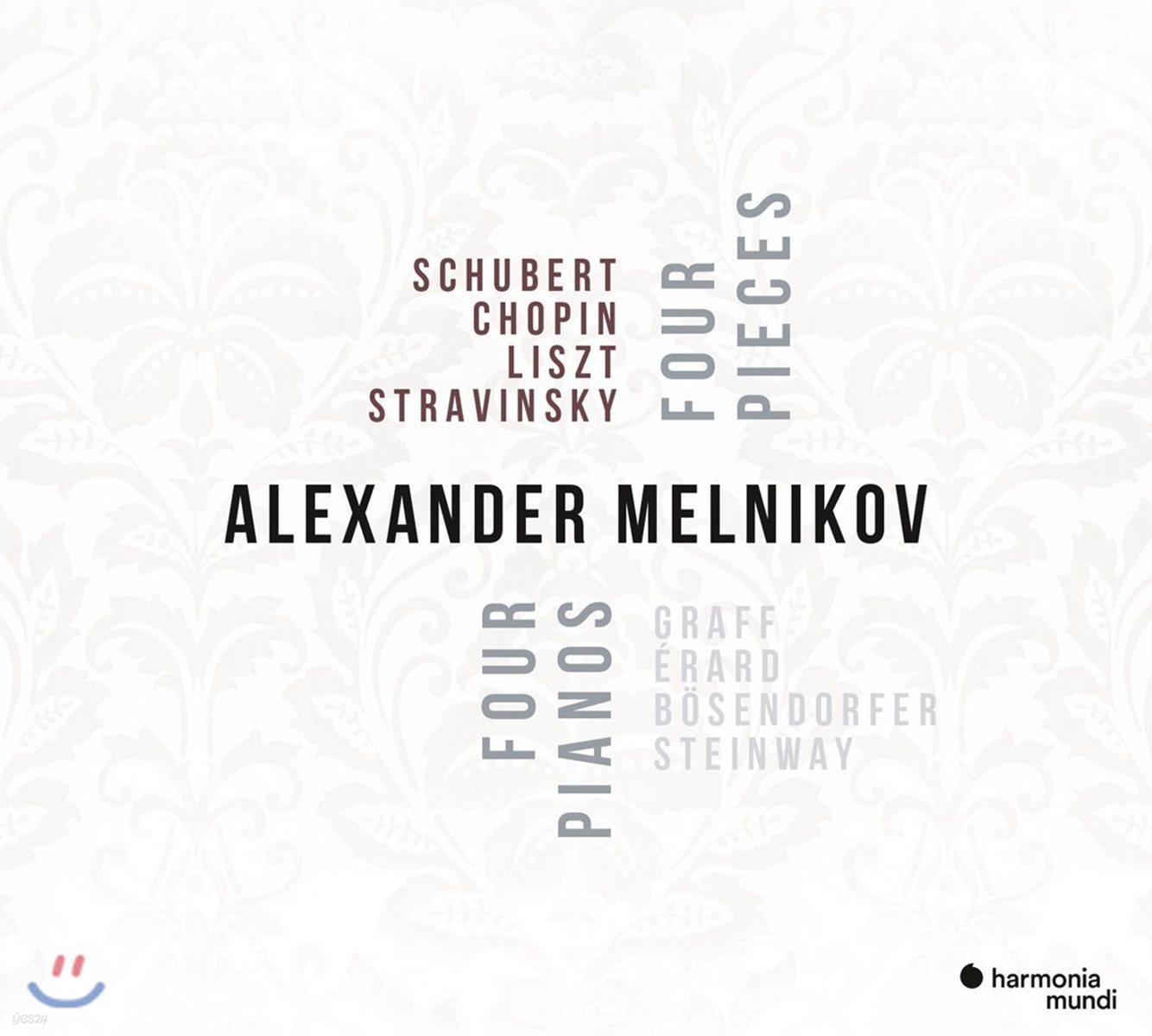 Alexander Melnikov 알렉산더 멜니코프 - 4개의 피아노 솔로곡을 위한 4종류의 피아노 (Four Pieces, Four Pianos)