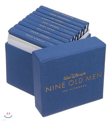 Walt Disney`s Nine Old Men : The Flipbooks : 월트 디즈니 애니메이션 스튜디오 아카이브 시리즈 (1세대 원로 작가 원화집/아트북)