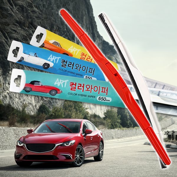 퍼니디 아트 컬러 하이브리드 와이퍼 세트