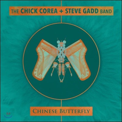 Chick Corea,Steve Gadd,Steve Wilson,Lionel Loueke,Carlitos Del Puerto,Luisito Quintero — Chick Corea & Steve Gadd Band (칙 코리아 & 스티브 갯 밴드) - Chinese Butterfly 앨범 커버