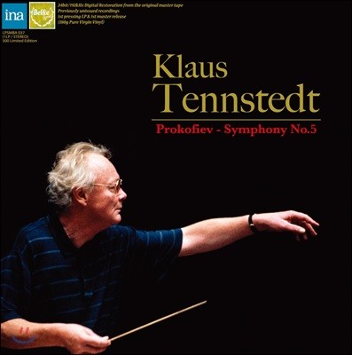 Klaus Tennstedt ǿ:  5 - Ŭ콺 ٽƮ (Prokofiev: Symphony No.5) [LP]