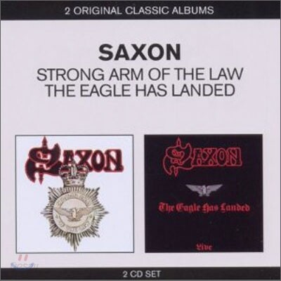 Saxon - 2 Original Classic Albums (Strong Arm Of The Law + The Eagle Has Landed)