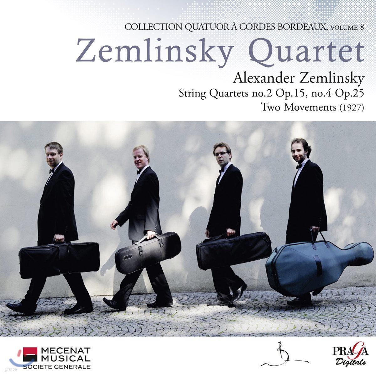 Zemlinsky Quartet 알렉산더 폰 쳄린스키: 현악 4중주 2, 4번 쿼텟을 위한 두 개의 악장 (Zemlinsky: String Quartets)